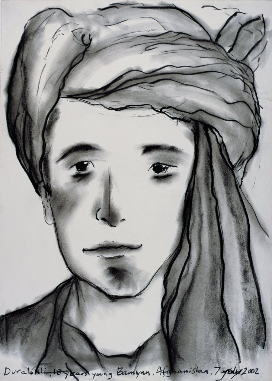 Durabali, 18 jaar jong, Bamyan, Afghanistan, 2002 door Jacob Sutton