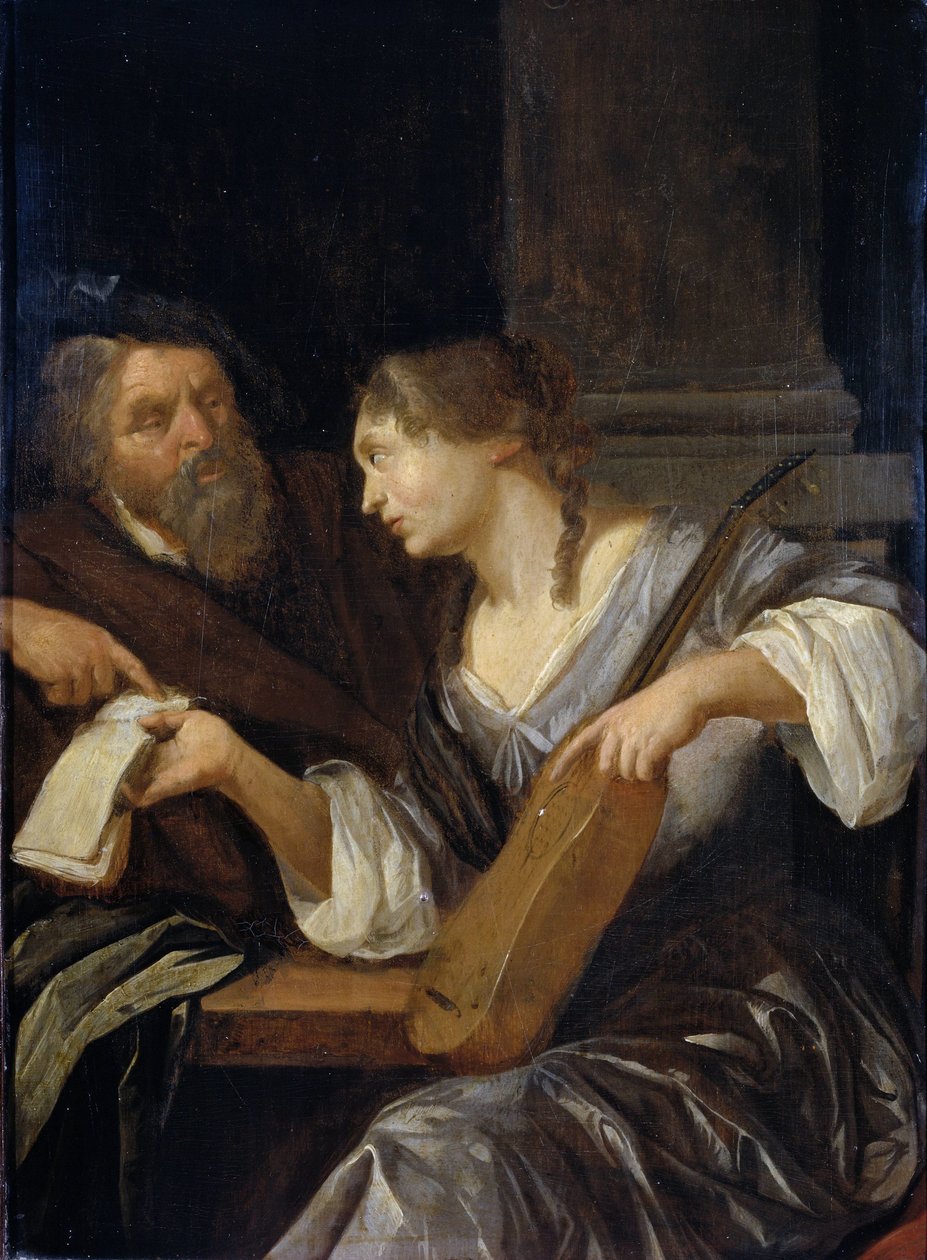 De muziekles door Jacob Toorenvliet