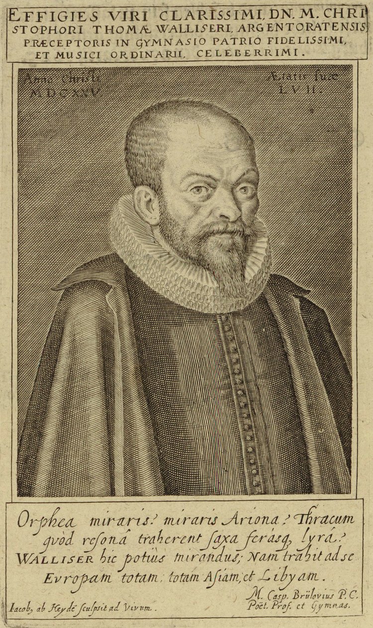 Christophe Thomas Walliser door Jacob van der Heyden