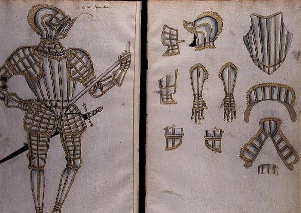 Harnas voor Mijnheer Kanselier, 1589 door Jacobe Halder