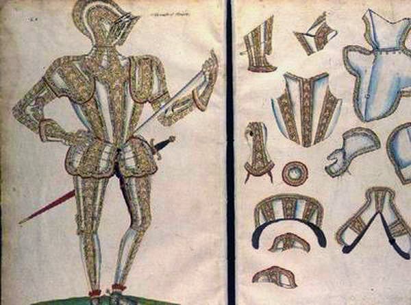 Harnas voor de graaf van Sussex, 1589 door Jacobe Halder