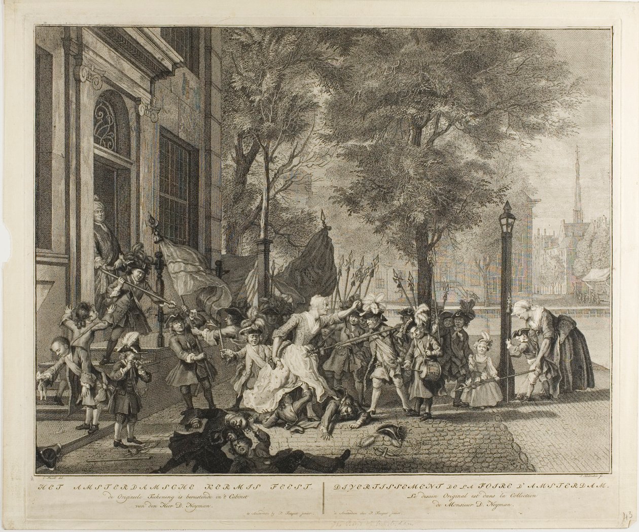 De jongens van Amsterdam door Jacobus Houbraken