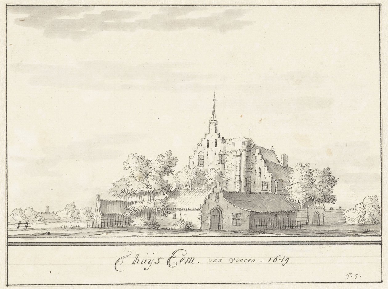 Het huis Eem door Jacobus Stellingwerff