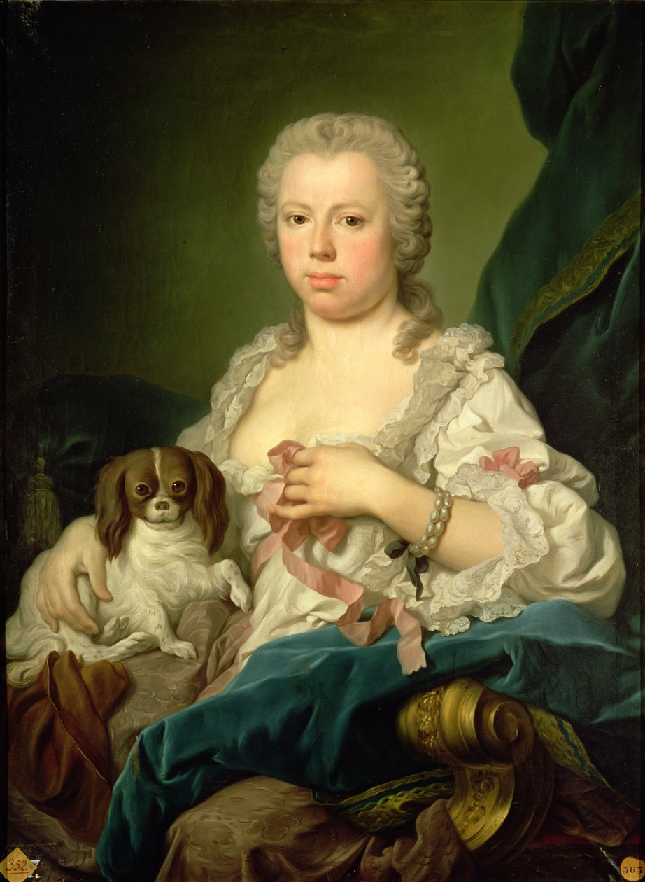Maria-Barbara de Braganza (gest.1758) door Jacopo Amigoni