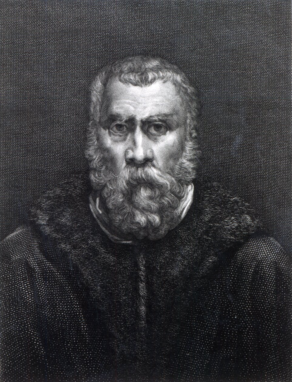 Tintoretto, gegraveerd door Delaistre door Jacopo Robusti Tintoretto