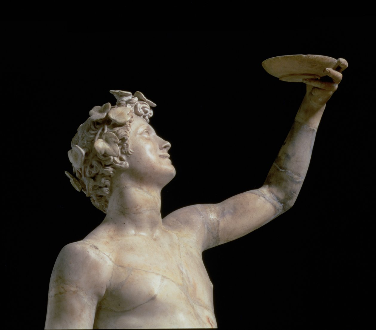 Bacchus (marmer) door Jacopo Sansovino