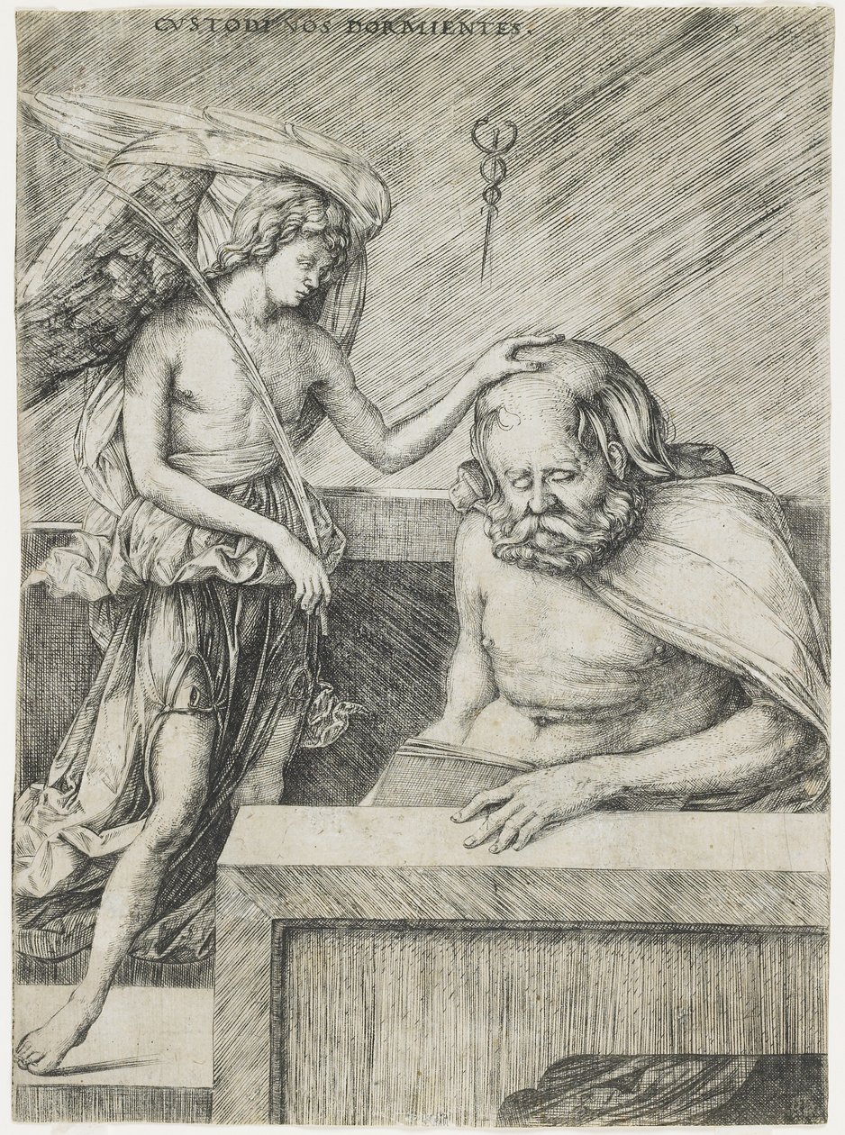 De beschermengel, ca. 1509 door Jacopo de Barbari