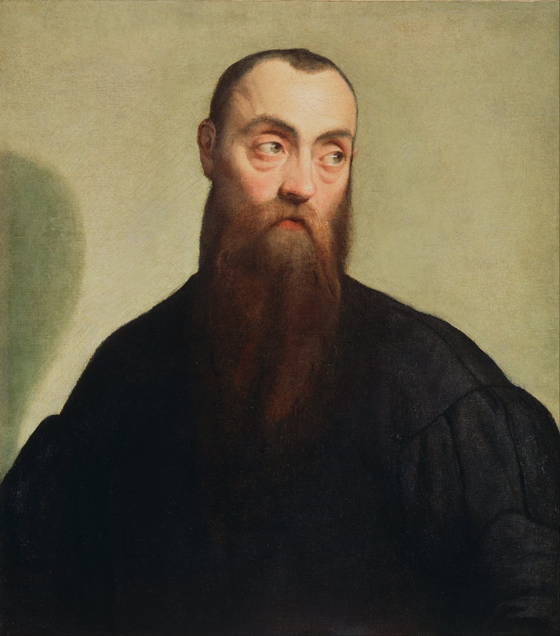 Portret van een man met baard door Jacopo Bassano