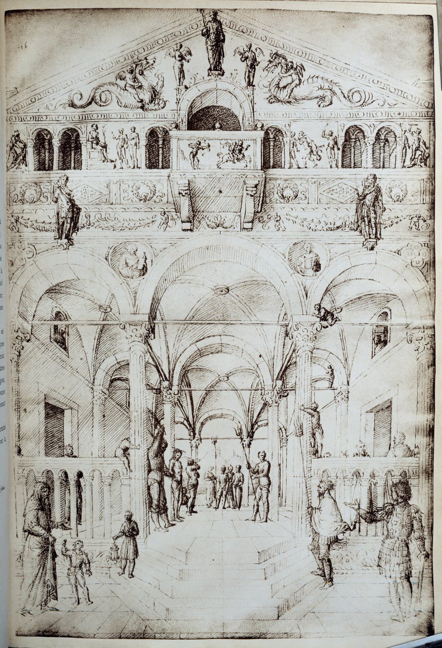 De geseling van Christus door Jacopo Bellini