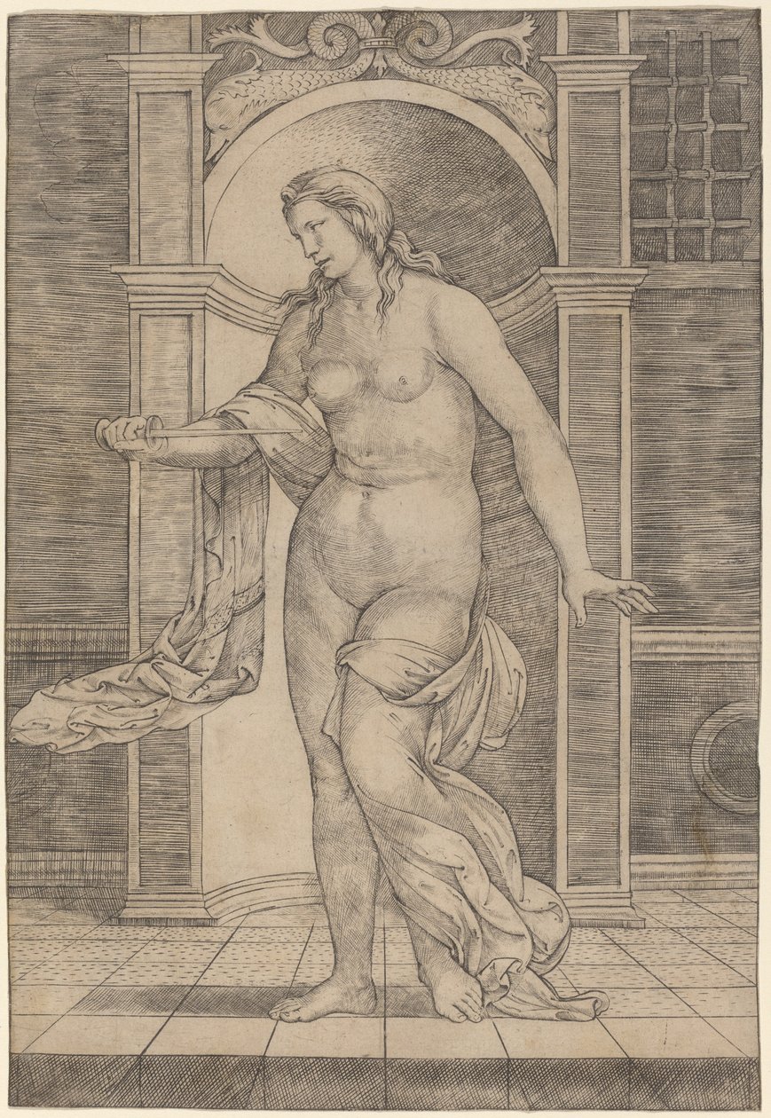 Lucretia door Jacopo Francia