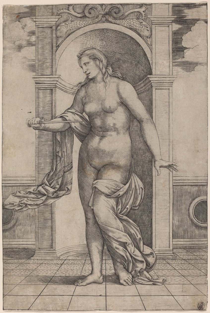 Lucretia door Jacopo Francia