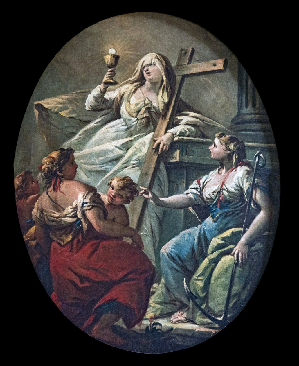 De theologische deugden door Jacopo Marieschi
