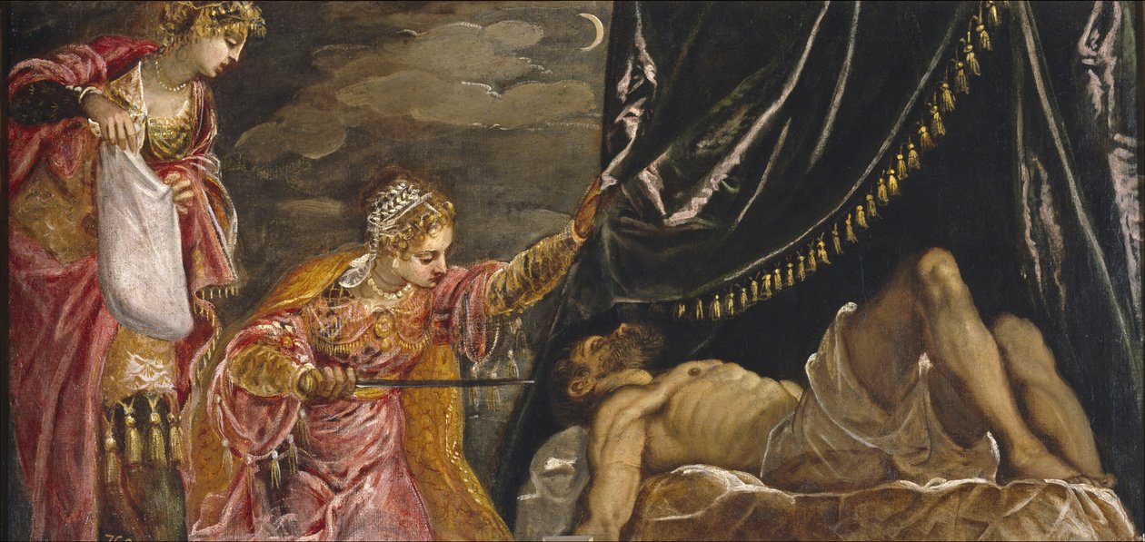 Judith en Holofernes door Jacopo Robusti Tintoretto