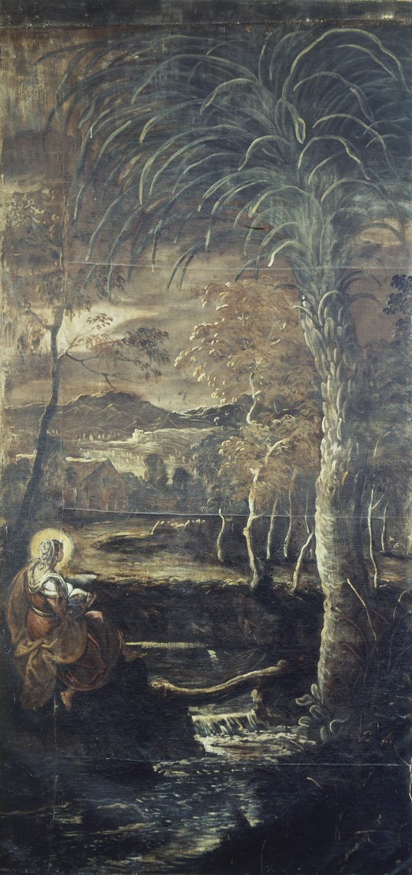 Sint Maria van Egypte door Jacopo Robusti Tintoretto