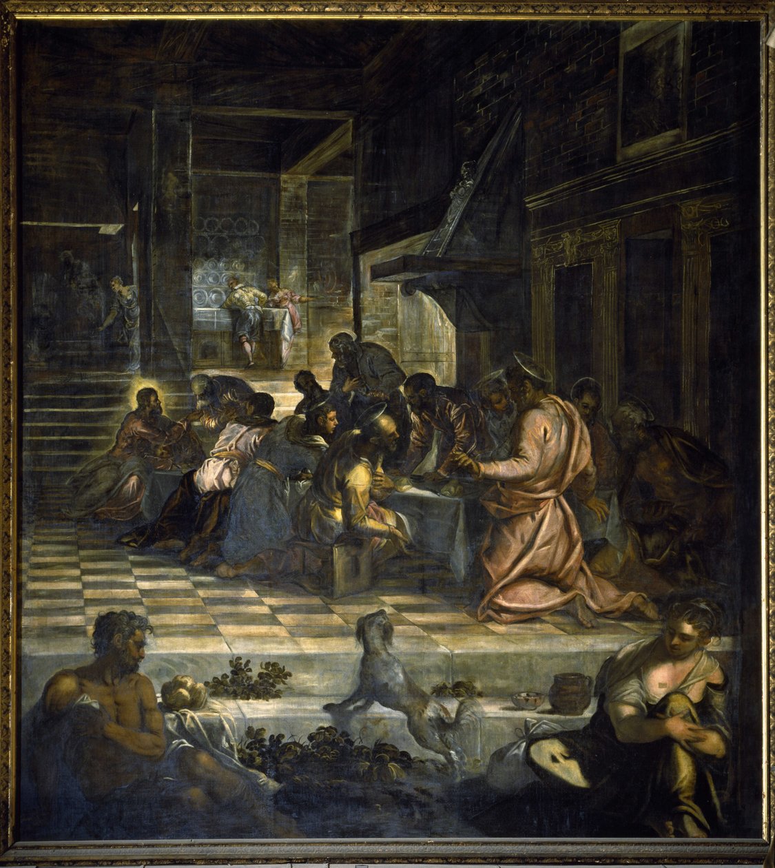 Het Laatste Avondmaal door Jacopo Robusti Tintoretto