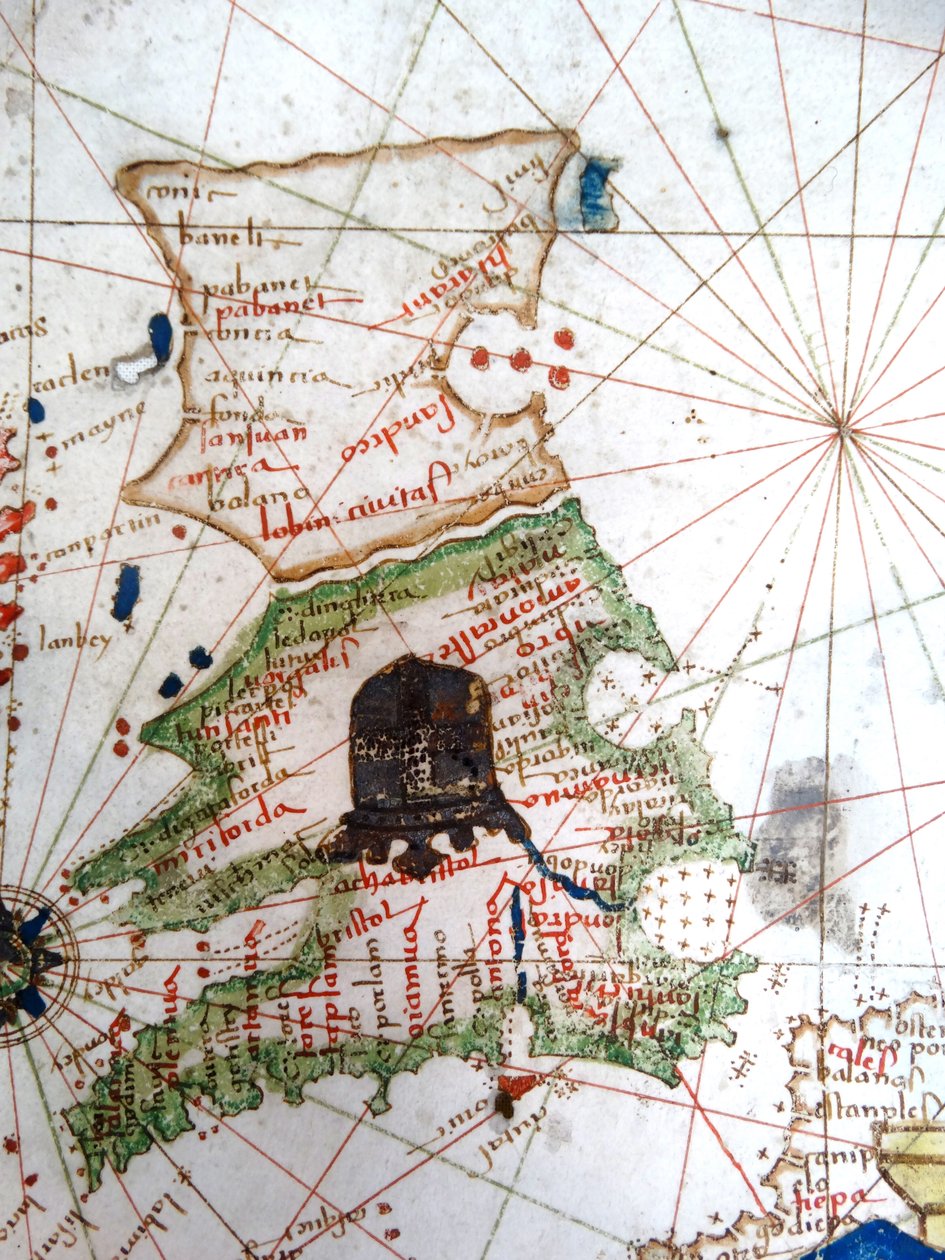 Engeland, Wales en Schotland (detail) door Jacopo Russo