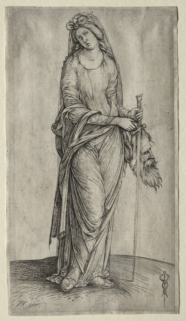 Judith met het Hoofd van Holofernes door Jacopo de