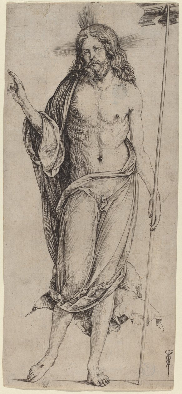 De Verrezen Christus door Jacopo de