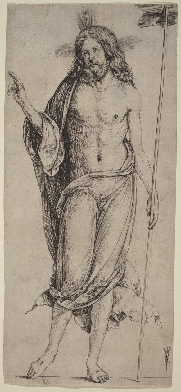 De verrezen Christus door Jacopo de