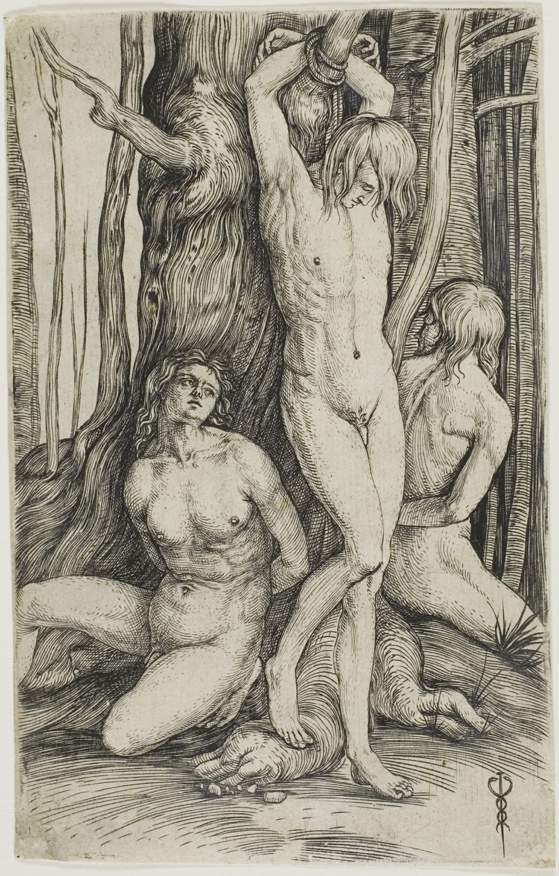 Drie gevangenen door Jacopo de