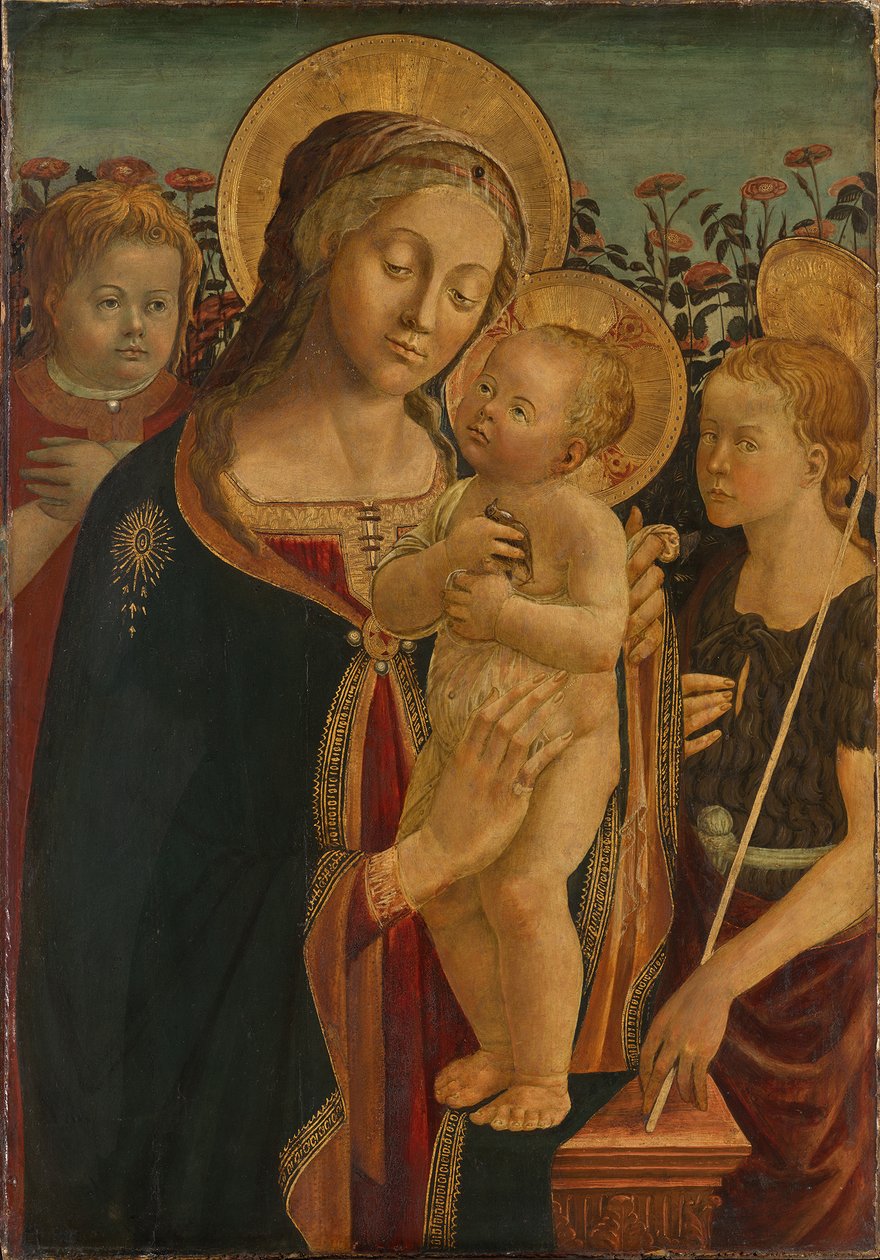 Maria met het Kind door Jacopo del Sellaio