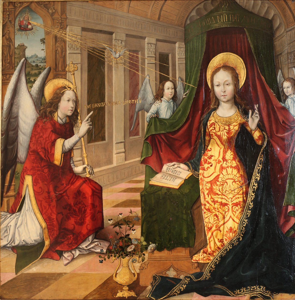 De Annunciatie door Jacquelin de Montluçon