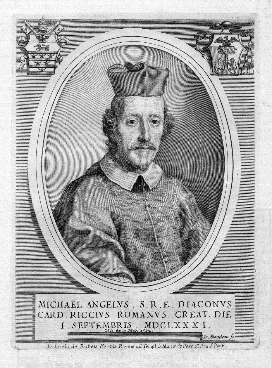 Michelangelo Ricci door Jacques Blondeau