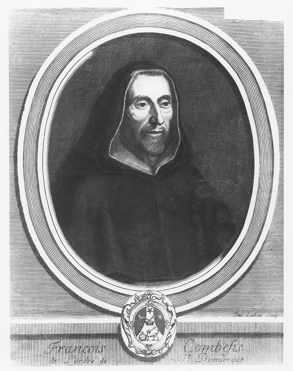 François Combefis door Jacques Lubin