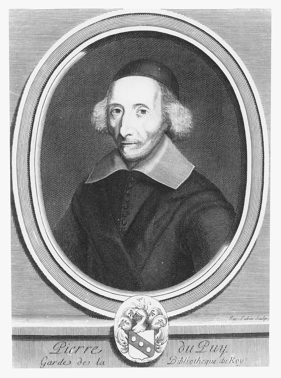 Portret van Pierre Dupuy door Jacques Lubin