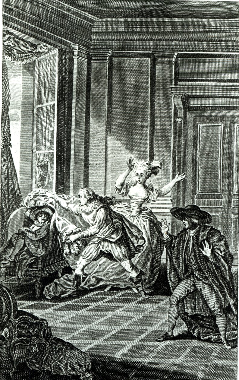 Scène uit Act I van 