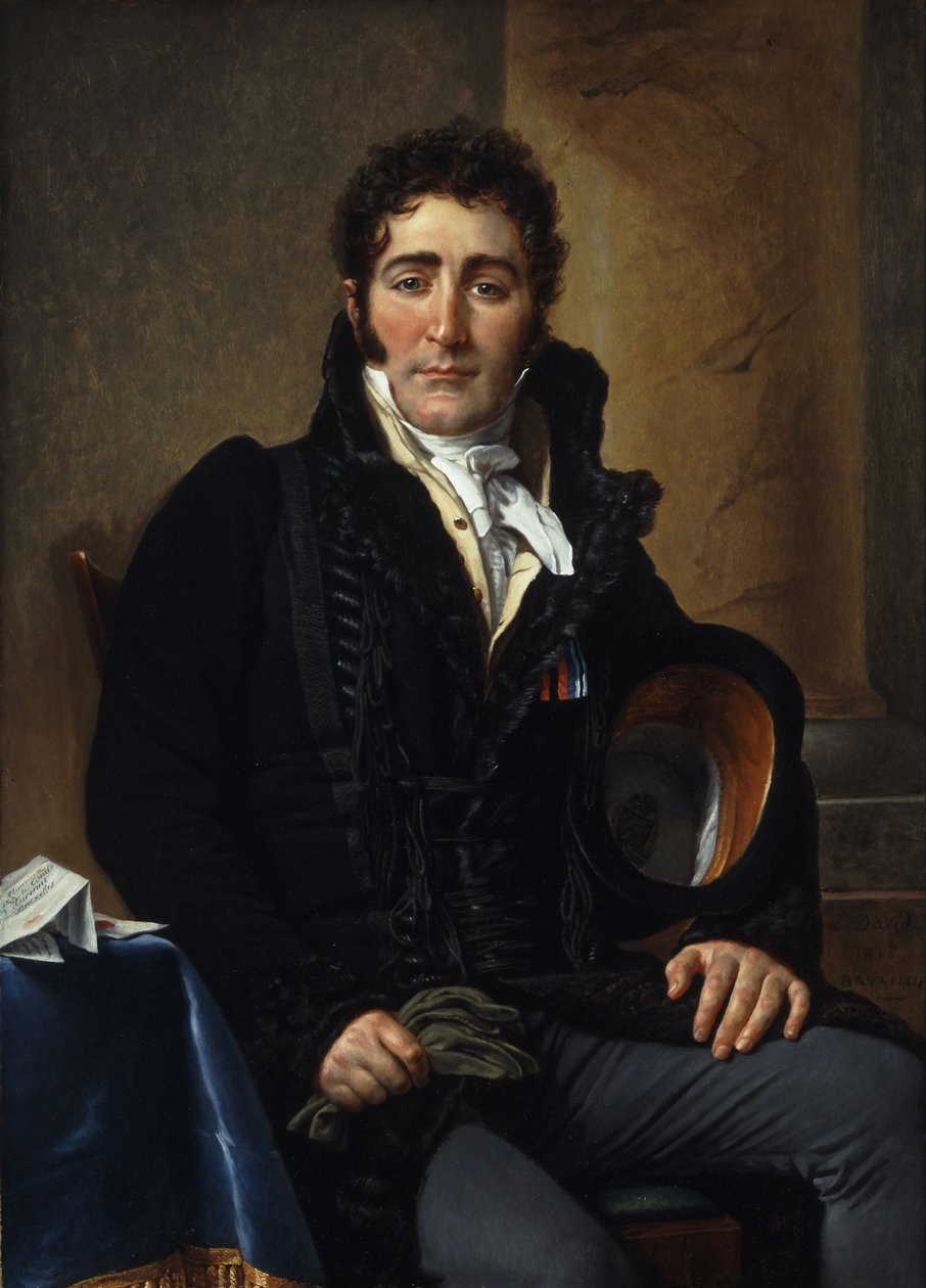 Portret van de Graaf van Turenne door Jacques Louis David