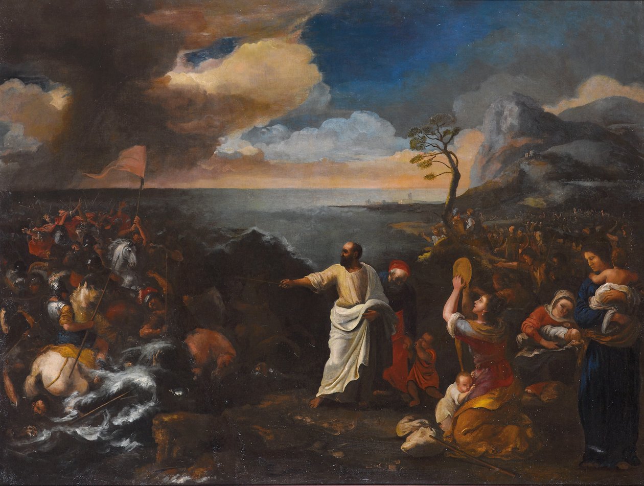 De Doortocht door de Rode Zee door Jacques Courtois
