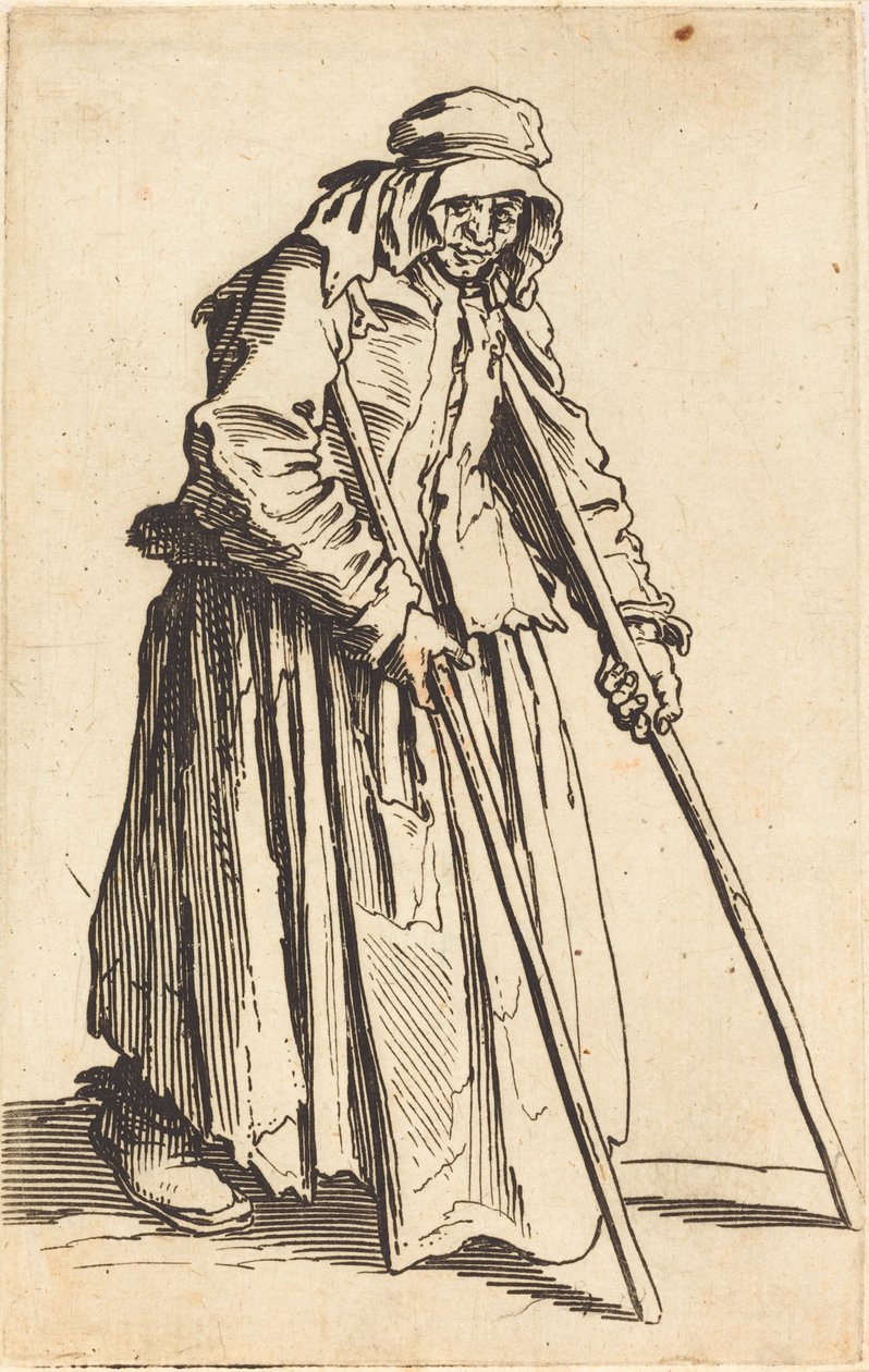 Bedelares met Krukken, ca. 1622 door Jacques Callot