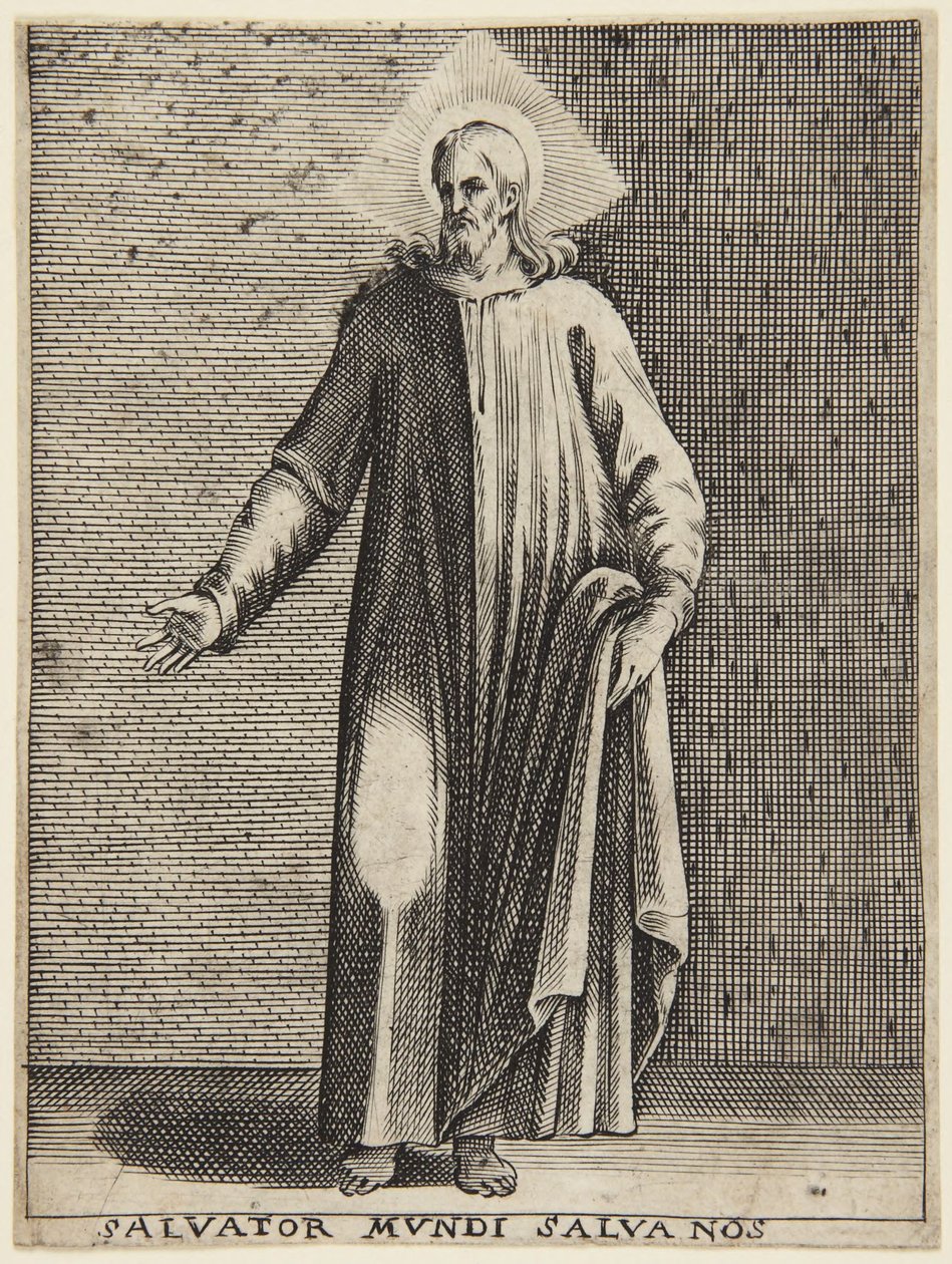 Christus als Verlosser van de wereld door Jacques Callot
