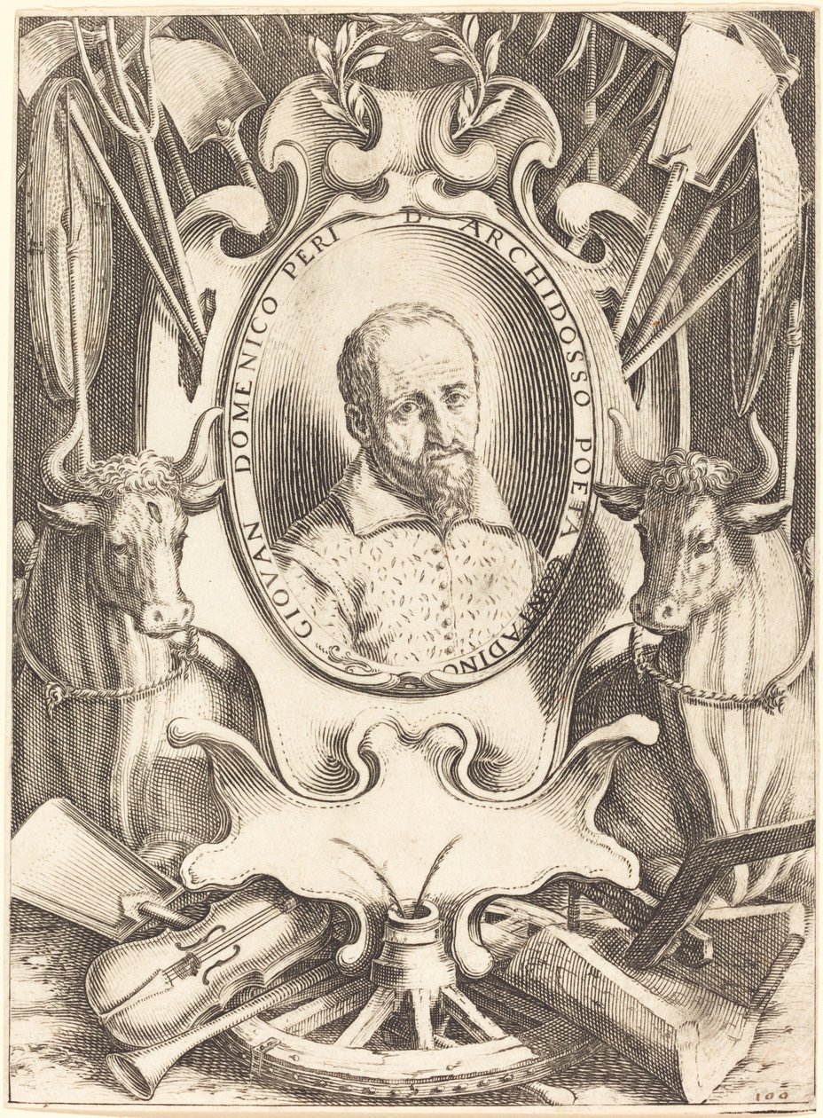 Giovanni Domenico Peri door Jacques Callot