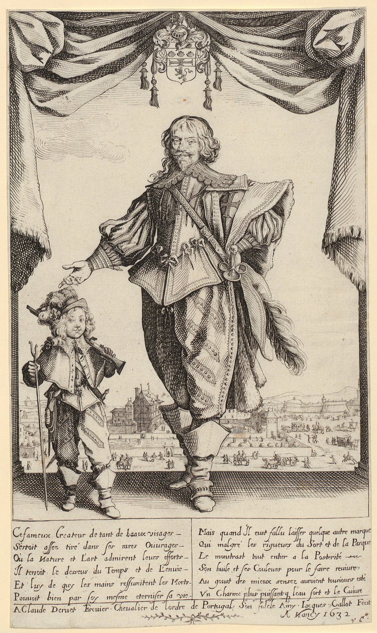 Heimsuchung, blad 8 van de serie „Het geheim van de Passie” door Jacques Callot