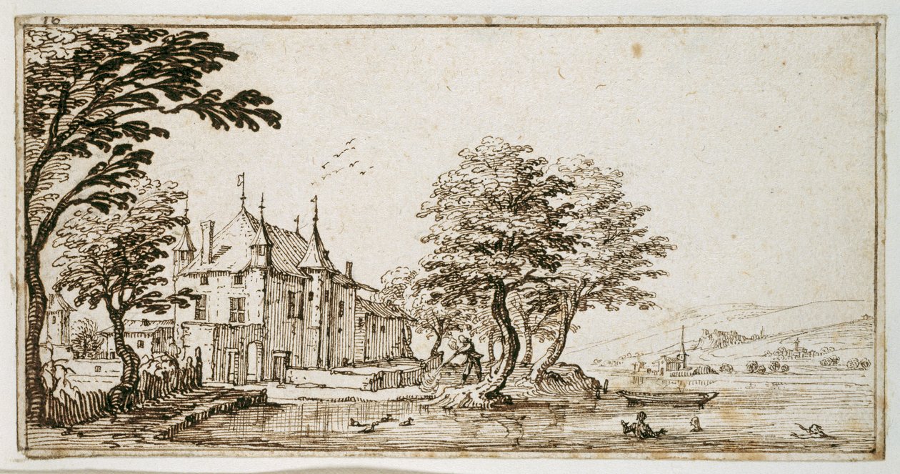 La Vieille Malgrange door Jacques Callot