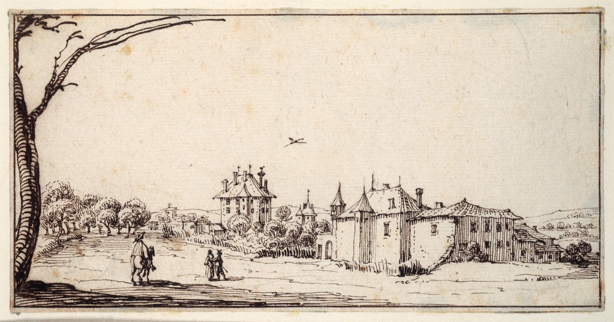 La Vieille et la Neuve Malgrange door Jacques Callot