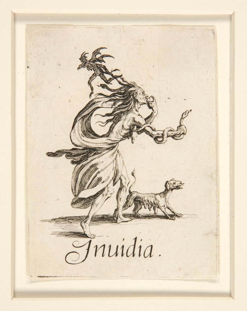Les Peches Capitaux door Jacques Callot