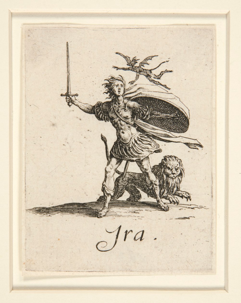 De zeven hoofdzonden: Woede door Jacques Callot