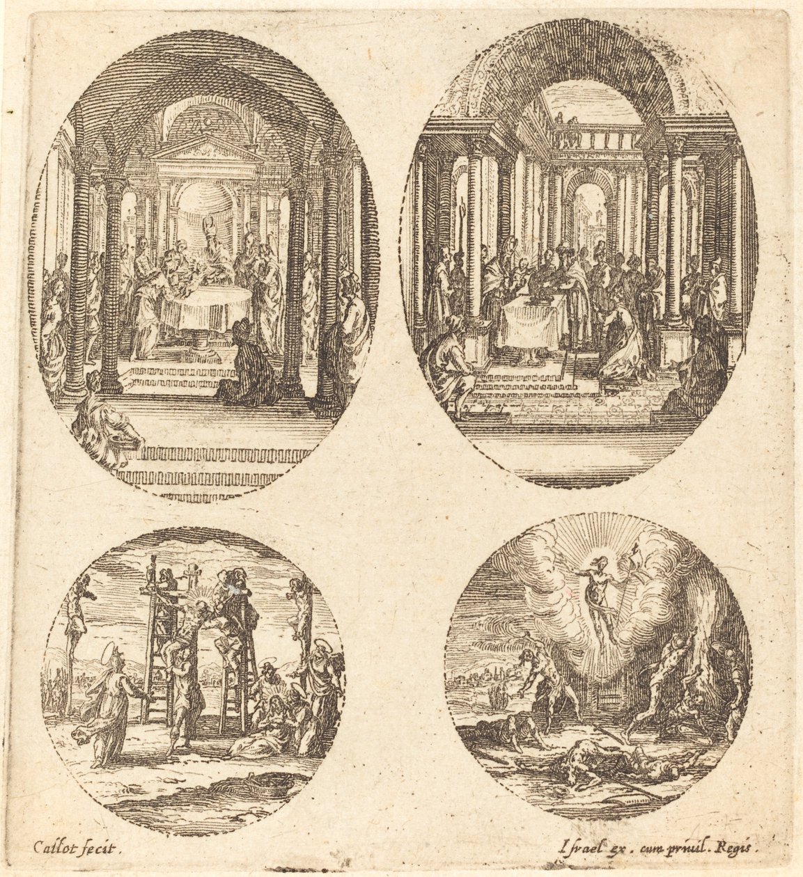 Mysteries van de Passie door Jacques Callot