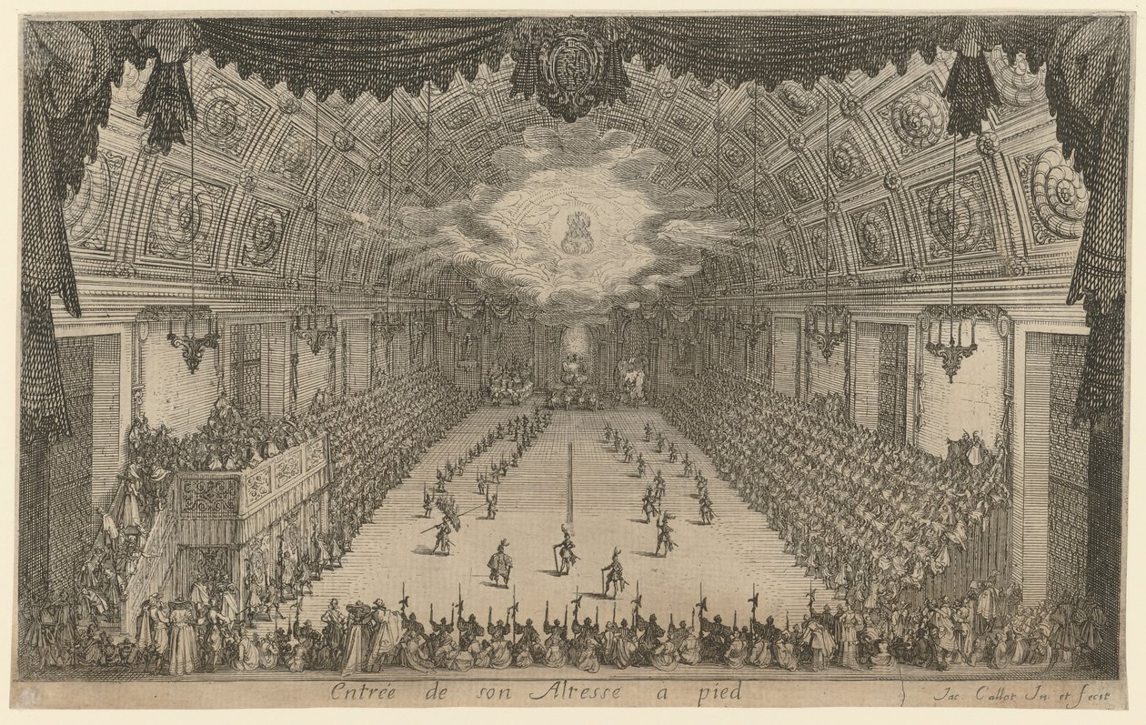 Parade door Jacques Callot