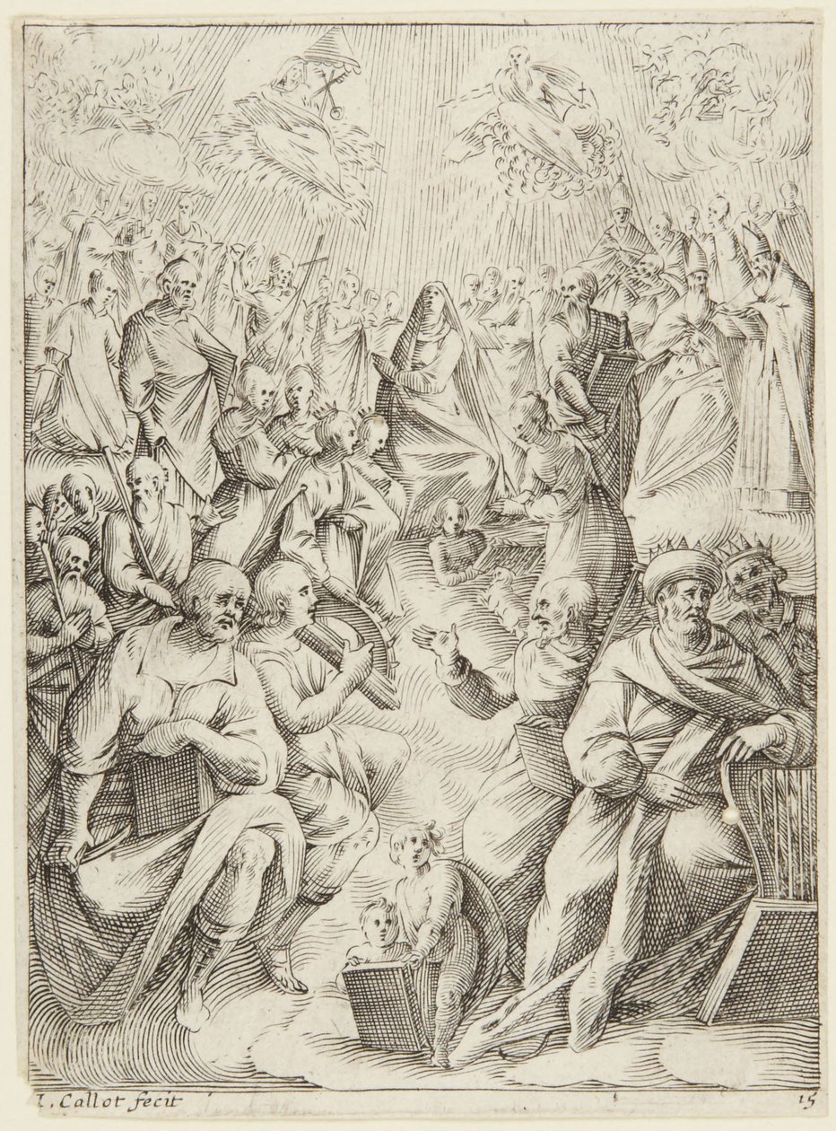 Paradijs door Jacques Callot