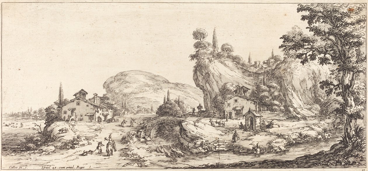 Terugkeer van de Jacht door Jacques Callot