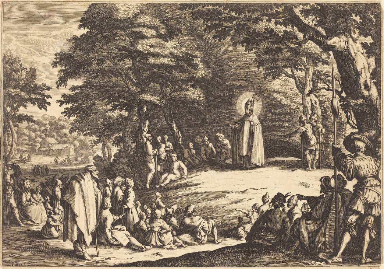 Sint-Amand door Jacques Callot