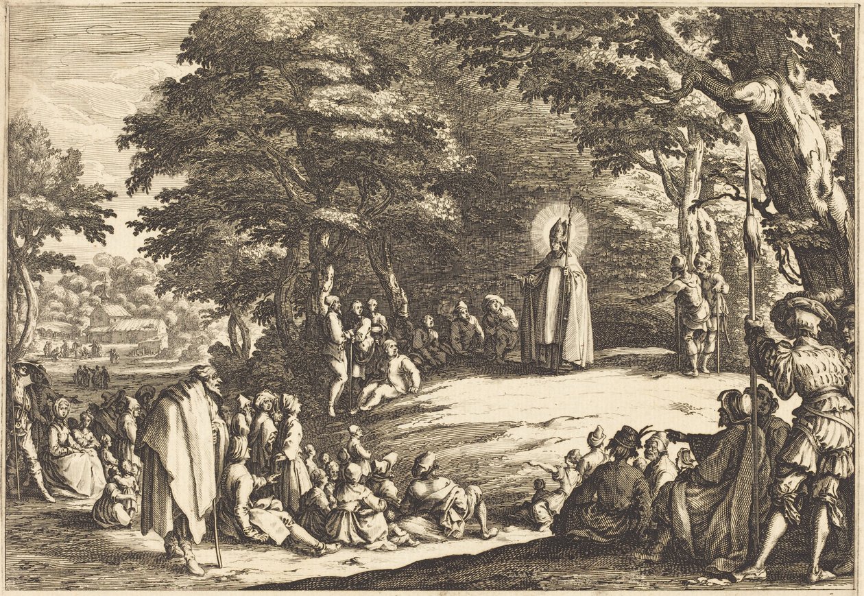 Sint Amand door Jacques Callot