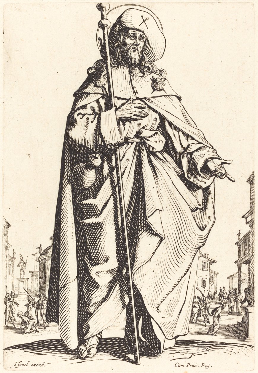 Sint Jacobus de Meerdere door Jacques Callot