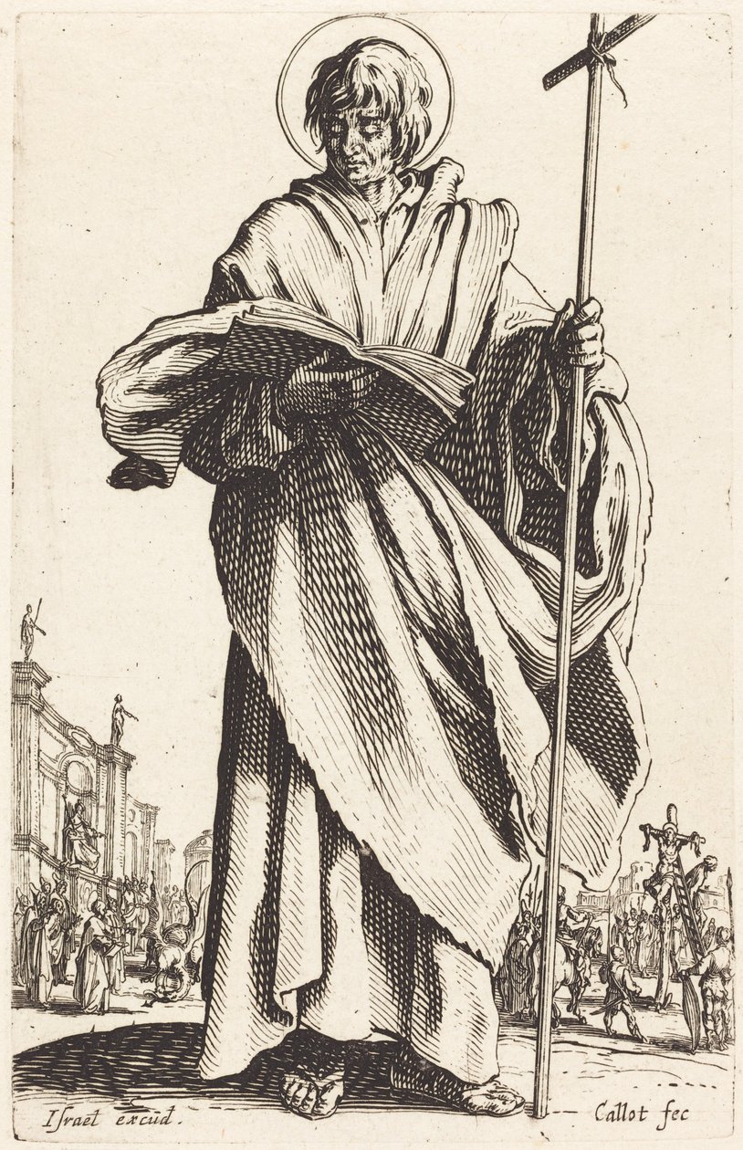 Sint-Filippus door Jacques Callot