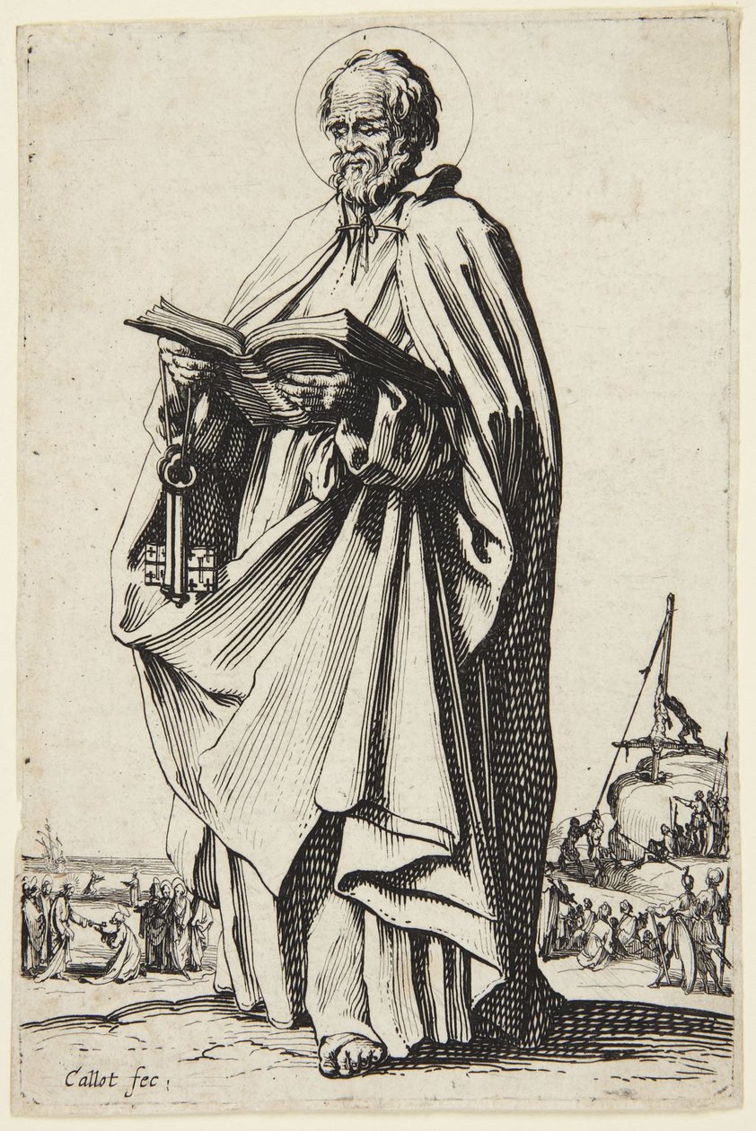 Sint-Pieter door Jacques Callot