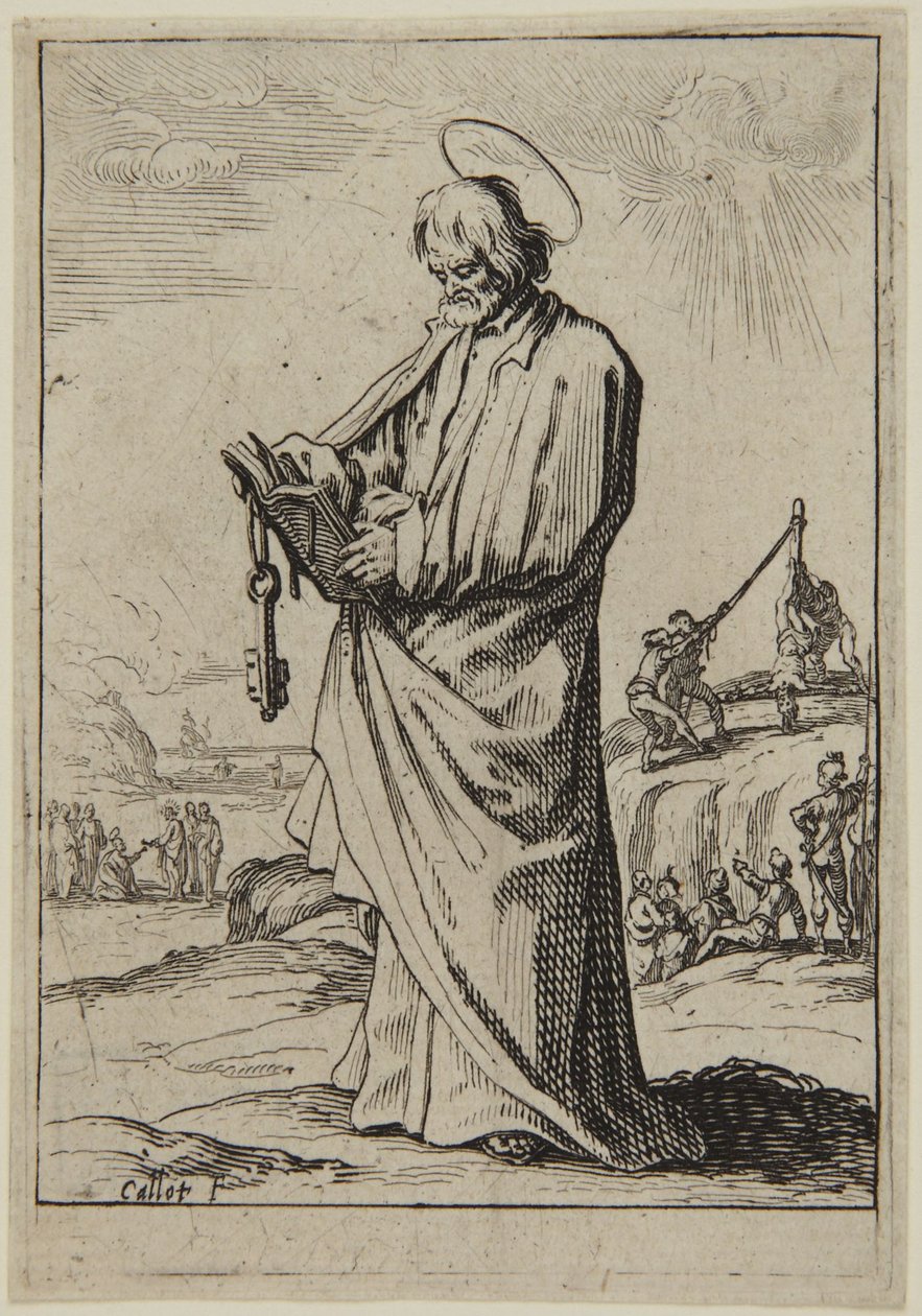 Sint-Pieter door Jacques Callot